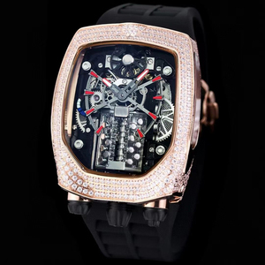 Super Quality Business Wristwatch Automatic Mechanical Watch <b>for</b> <b>Men</b> Diamond Iced Out Watches - Product Image 6