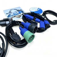 Outil de diagnostic moteur Zek Machinery compatible avec les moteurs Cummins Inline 6, adaptateur de liaison de données, kit de diagnostic moteur avec jeu complet de câbles