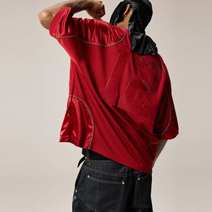 Camicia <span class=keywords><strong>in</strong></span> Jersey personalizzato maglietta Streetwear da uomo maglia Oversize maglia sportivo <span class=keywords><strong>in</strong></span> poliestere t-Shirt Dry Fit - Product Image 5