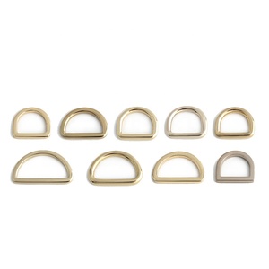 亜鉛合金製 多色 スナップフック <span class=keywords><strong>D</strong></span>リング ハンドバッグストラップ クラスプ カラビナクリップ バックル スプリングバッグ金具パーツ - Product Image 6