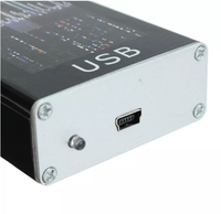 Récepteur tuner USB RTL-SDR à bande complète 100 kHz-1,7 GHz UV HF R820T+8232U Radio amateur