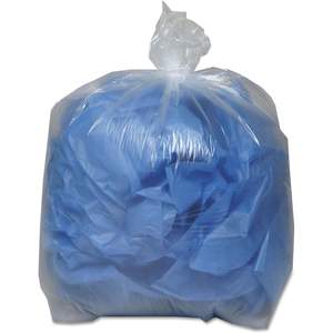 Bolsas de Basura Domésticas Boardwalk de 33 Galones, Paquete de 10, Polietileno de Baja Densidad de 1.1 Mil, 33 x 39 Pulgadas, Bolsas/Rollo Transparentes para Contenedores de Basura - Product Image 3