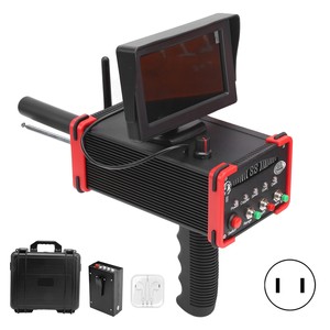 Detector de Metales Subterráneo Remoto Avanzado de Segunda Generación NCEL Black II, Frecuencia de 24 kHz, Cristal de Sensibilidad de 10 Pulgadas, ABS - Product Image 6