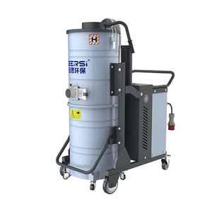 Aspirateur industriel robuste avec une grande capacité de 100 L, aspiration puissante, collecteur de poussière humide et sèche pour atelier d'usine - Product Image 2