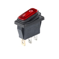 Interruptor Basculante KCD3, Proveedor Oro de Alibaba, Nuevo Producto, 16a / 20a 250v / 125v, Interruptor LED Impermeable