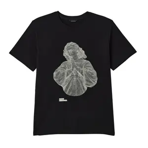 뜨거운 판매 여름 블랙 티셔츠 파라 홈브레 남성 티셔츠 도매 특대 T 셔츠 맞춤 빈 티셔츠: 남녀 공용 그래픽 티