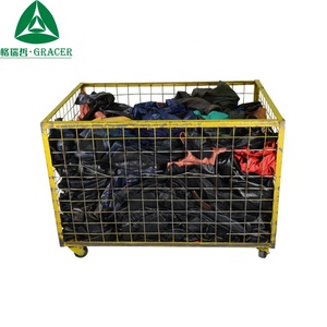 Americano ropa de segunda mano 100kg pacas de ropa usada - Product Image 1