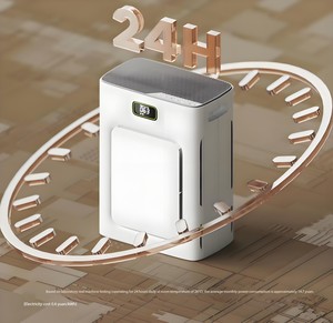 Điện không cánh quạt ion âm Máy lọc không khí linh hoạt Bộ lọc HEPA tiết kiệm năng lượng dị ứng Pet tóc phấn hoa phòng ngủ vuông - Product Image 1