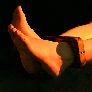 Hm Bdsm Boeien Natuurlijk Hout Hand Enkel Bondage Zelfbeheersing Exotische Seksmeubilair Luxe Knik Houten Handboei Voor Rollenspel - Product Image 4