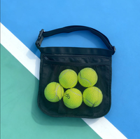 Sac de transport pour 8 balles de pickleball, durable et léger, pochette de divertissement pour ceinture ou hanche, accessoires, sac de rangement pour balles