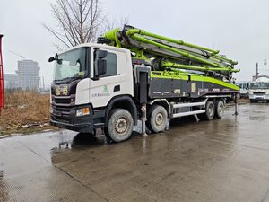 Camión Bomba de Concreto Zoomlion Zlj5460thbbf Nuevo/Usado, Chasis Benz, 62m, Motor Diésel, Modelo 2021, Productividad 18m/h, Shanghái - Product Image 6