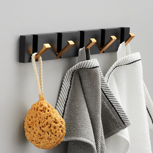 Creative Concealed Wall <b>Hooks</b> Foldable No Drilling Required For Entryway Wardrobe Coat Cap Storage - Product Image 3