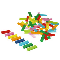 Meilleures ventes de papier confettis résistant au feu direct du fabricant pour les tireurs de canon Poppers