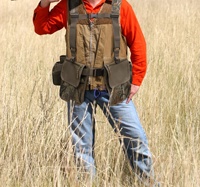 Gilet de chasse extérieur léger, respirant, imperméable et de haute qualité, sans manches, pour la pêche et la photographie, avec poche poitrine camouflage
