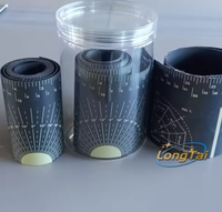 Ruban de mesure flexible pour tuyaux LONGTAI, résistant à la chaleur 350F, jauge pour plombiers, pour mesurer le diamètre et la circonférence des tuyaux