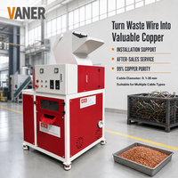 Kupferdraht-Granulator für Kabelrecycling 220V/230V/380V Kupferrecycling-Maschine Kupferkabel-Zerkleinerer Luftseparator