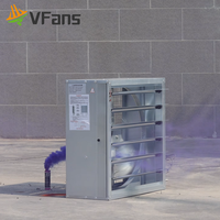 Ventilateur d'extraction industriel VFans 300-1530mm à entraînement direct par courroie, garantie 3 ans, puissant, économique, grand ventilateur pour grange