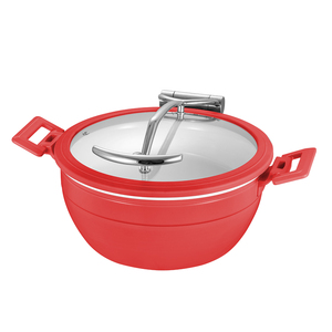 Recipiente Redondo de Acero Inoxidable para Calentar Alimentos, Juego de Buffet de 5 L, Calentador de Alimentos sin Electricidad para Hoteles, Restaurantes, Catering y Fiestas - Product Image 2