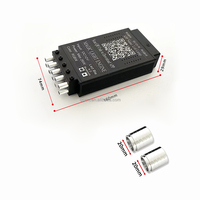 Kit de plafonnier de voiture à fibres optiques LED RGBW 26W, effet étoile/météore, moteur ultra-mince, contrôle par application, fibres de 0,75 mm, intensité variable, charge sans fil