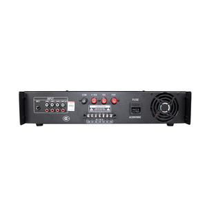 Amplificateur intégré JBHKJ PA-5500USB bleu 500W, amplificateur domestique, mixeur audio, <span class=keywords><strong>ligne</strong></span> <span class=keywords><strong>100V</strong></span>, alliage d'aluminium - Product Image 6