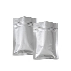 Feuille d'aluminium argentée antistatique personnalisée 7x10cm pour sacs à fermeture éclair à fond plat 3 côtés Impression en gravure de surface - Product Image 6