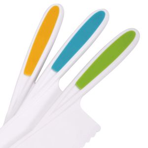 Cuchillo de Cocina de Plástico Resistente y Ecológico para Niños, Cuchillo de Juguete para Hornear <span class=keywords><strong>Pan</strong></span> y Pasteles, para Educación Temprana en el Jardín de Infancia - Product Image 6