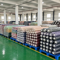 Tissu satiné brillant de qualité supérieure, 100% polyester, résistant aux plis, léger, largeur 150 cm, pour nappes et doublures de boîtes cadeaux, directement de l'usine