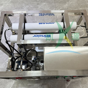 Pequeño equipo de desalinización de agua de mar 1000LPD Máquina de tratamiento de desalinización de agua salada de ósmosis inversa adecuada para Isla - Product Image 4