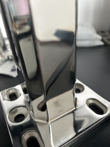 Supports de panneaux en verre SS304 à finition anti-corrosion moderne <span class=keywords><strong>pour</strong></span> clôture de piscine extérieure et barrière de jardin en verre sans cadre - Product Image 6