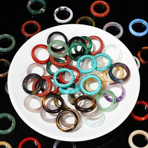 JD GEMS Vente en gros de diverses bagues en pierre naturelle et en quartz, bagues de haute qualité, idéales pour les femmes et les hommes, à porter au quotidien - Product Image 2