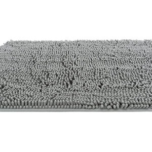 Tapis absorbant la saleté, imperméable, 80 x 60 cm, gris, tapis pour animaux de compagnie - Product Image 2