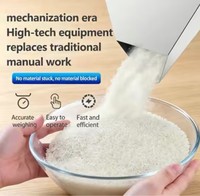 Máquina automática de llenado y pesaje de té de triple cabezal con 3 tolvas, máquina de envasado cuantitativo para té verde, hierbas y hojas sueltas
