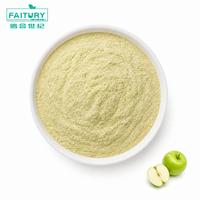Faitury Vente en gros Poudre d'extrait de pomme à 95% de fibres alimentaires de qualité alimentaire, Poudre de fibres de pomme