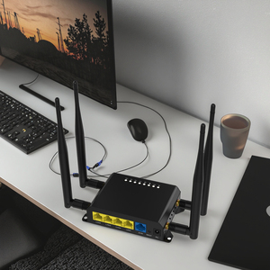 ZBT <span class=keywords><strong>WIFI4</strong></span> 4G LTE routeur 300Mbps déverrouillé mobile sans fil avec emplacement pour carte SIM, prise en charge de la fonction VPN pare-feu - Product Image 1