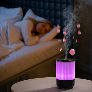 Factory Price USB-powered Portable Ultrasonic Humidifier Small Colored Aromatherapy Essential <b>Oil</b> <b>Diffuser</b> Suitable for Hotel - Product Image 5