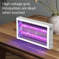 OMNI CATCH Meilleure qualité 395Nm Lampe anti-insectes LED violet-rouge pour utilisation en intérieur