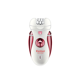 Épilateur électrique portable Kemei KM-2530 à 4 têtes, rasoir intelligent, lumière, sans douleur, pour les pieds, certifié CE, vente en gros - Product Image 6