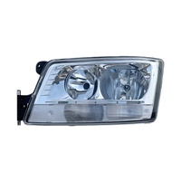 Phare avant de haute qualité 24V à source lumineuse ambre avec clignotant et feux de jour DRL, forme d'ampoule D2R, 81251016497/81251016496, kits de carrosserie de bus