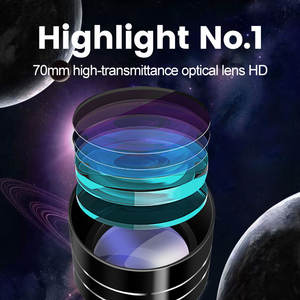 Vente en gros de télescope astronomique portable HD réfractif 70360 Prix pour <span class=keywords><strong>adulte</strong></span> débutant Espace lunaire - Product Image 4