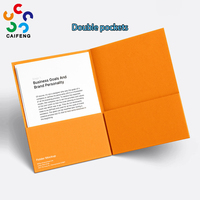 Carpetas de Presentación Personalizadas A4 de Papel Recubierto de 300 g/m² y Estuche para Tarjetas de Visita con Impresión Personalizada, Acabado Brillante y Logotipo Grabado en Oro o Plata