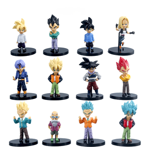 <span class=keywords><strong>Goku</strong></span> e compagni Figure giocattolo: Action Figure da collezione di decorazioni per la casa ispirate agli Anime per gli appassionati di Design stilizzato con dettagli vivaci - Product Image 4