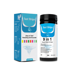 Tùy chỉnh 9 trong 1 dải thử nghiệm di động để kiểm tra chất lượng nước trong bể cá bể cá - Product Image 2