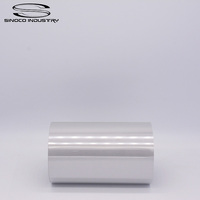 Pita Transfer termal Resin lilin perak 110mm * 300m Premium solusi baru kompatibel untuk Brother printer Barcode pita 24mm