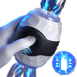 Alat Masturbasi Pria dengan Getaran Motor Ganda, Vagina Buatan Khusus, Cup Masturbasi Penis, Mainan Seks untuk Pria - Product Image 1