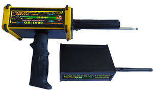เครื่องตรวจจับโลหะ NCEL รุ่น GR-1000 สำหรับอุตสาหกรรมกลางแจ้ง แบบพกพา ทำจากพลาสติก ใช้สำหรับสแกนใต้ดิน ค้นหาทองคำและอัญมณี ระยะไกล ตรวจจับได้ลึกในดิน - Product Image 5