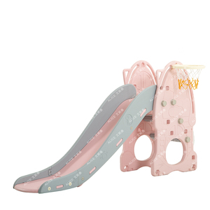 Combinaison de toboggan éducatif en plastique pour l'intérieur des écoles maternelles, idéale pour les résidences et les jardins - Product Image 4