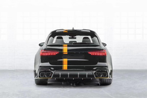 ชุดแต่งคาร์บอนไฟเบอร์รุ่นใหม่สไตล์ MSY สำหรับ Audi RS6 ประกอบด้วยกันชนหน้า-หลัง สปอยเลอร์ ฝากระโปรงหน้า ลิปหน้า สไตล์ MSY - Product Image 4
