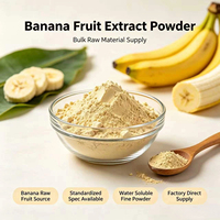 Fabrieksleverancier Musa Paradisiaca Fruitextract Poeder Natuurlijke Beige Fruitkleur Bananenaroma Grondstof Voedingsmiddelen Cosmetische Kwaliteit