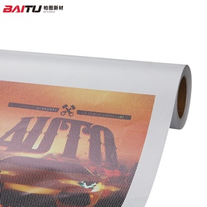 Vinilo de PVC Microperforado Brillante de Alta Calidad, Adhesivo de Visión Unidireccional para Publicidad en Ventanas de Vidrio con Resistencia a los Rayos UV y al Agua - Product Image 5