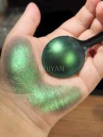 Poudre de mica pour rouge à lèvres, pigment, peinture phosphorescente, caméléon, noir à rouge, paillettes nacrées, pâte en vrac hyrox pour pbr7